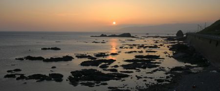 白神岬は北海道最南端の岬